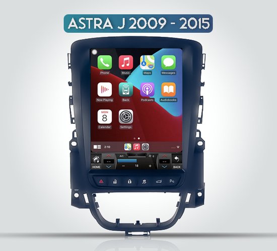 Opel Astra J | Autoradio | 2010 t/m 2016 | Android 14 | Apple CarPlay & Android Auto