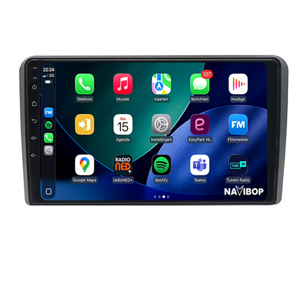 Audi A3 | Autoradio | 2003 t/m 2011 | Android 14 | Apple CarPlay & Android Auto