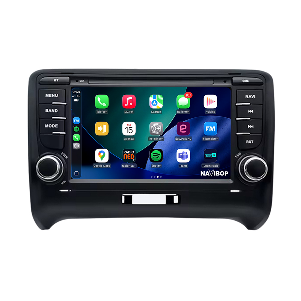 Audi TT | Autoradio | 2007 t/m 2014 | Android 15 | Apple CarPlay & Android Auto