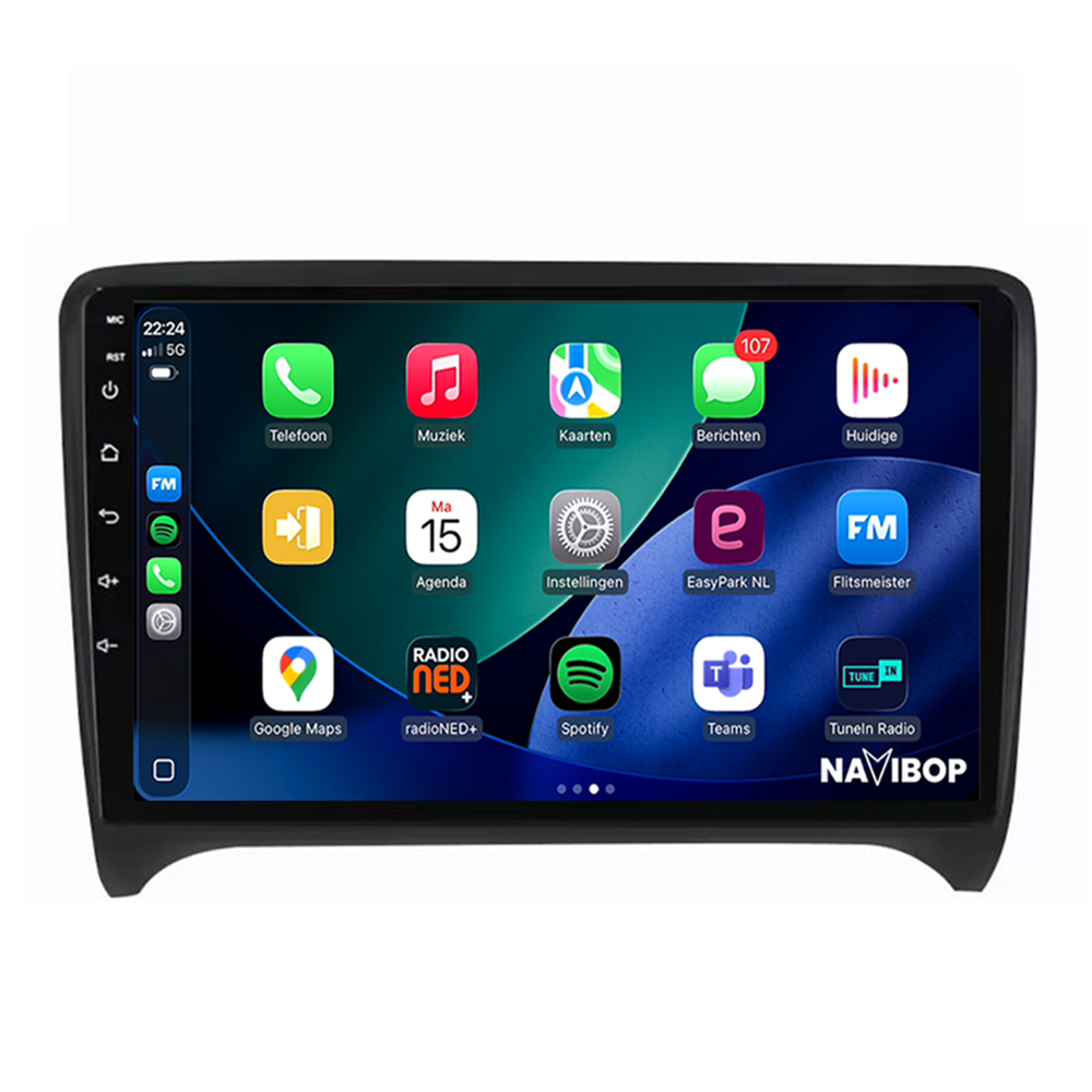 Audi TT | Autoradio | 2007 t/m 2014 | Android 15 | Apple CarPlay & Android Auto