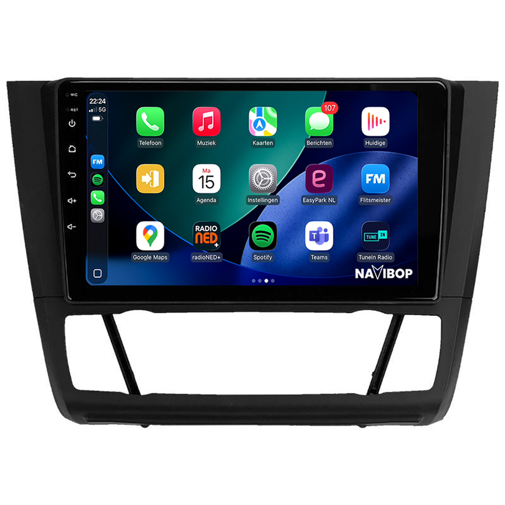 BMW 1 Serie | Autoradio | 2005 t/m 2013 | Android 15 | Apple CarPlay & Android Auto