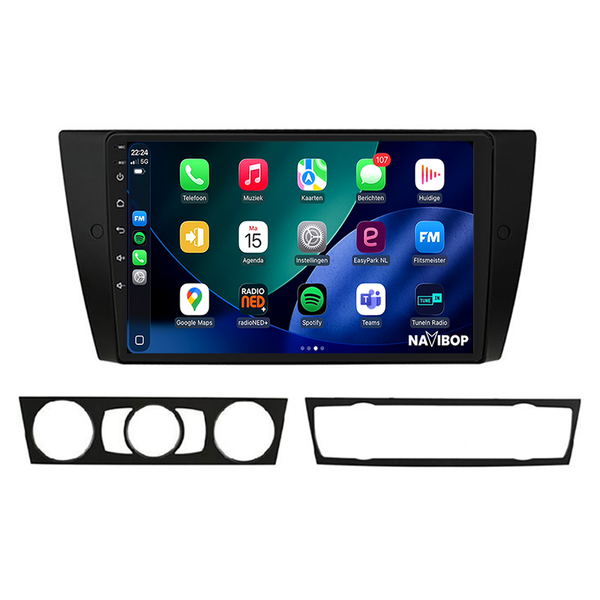 BMW E91 3-Serie | Autoradio | 2005 t/m 2013 | Android 15 | Apple CarPlay & Android Auto