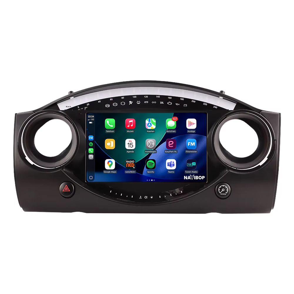 Mini cooper R50 | Autoradio | 2000 t/m 2007 | Android 15 | Apple CarPlay & Android Auto