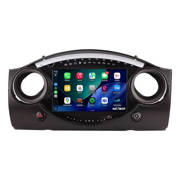 Mini cooper R50 | Autoradio | 2000 t/m 2007 | Android 15 | Apple CarPlay & Android Auto