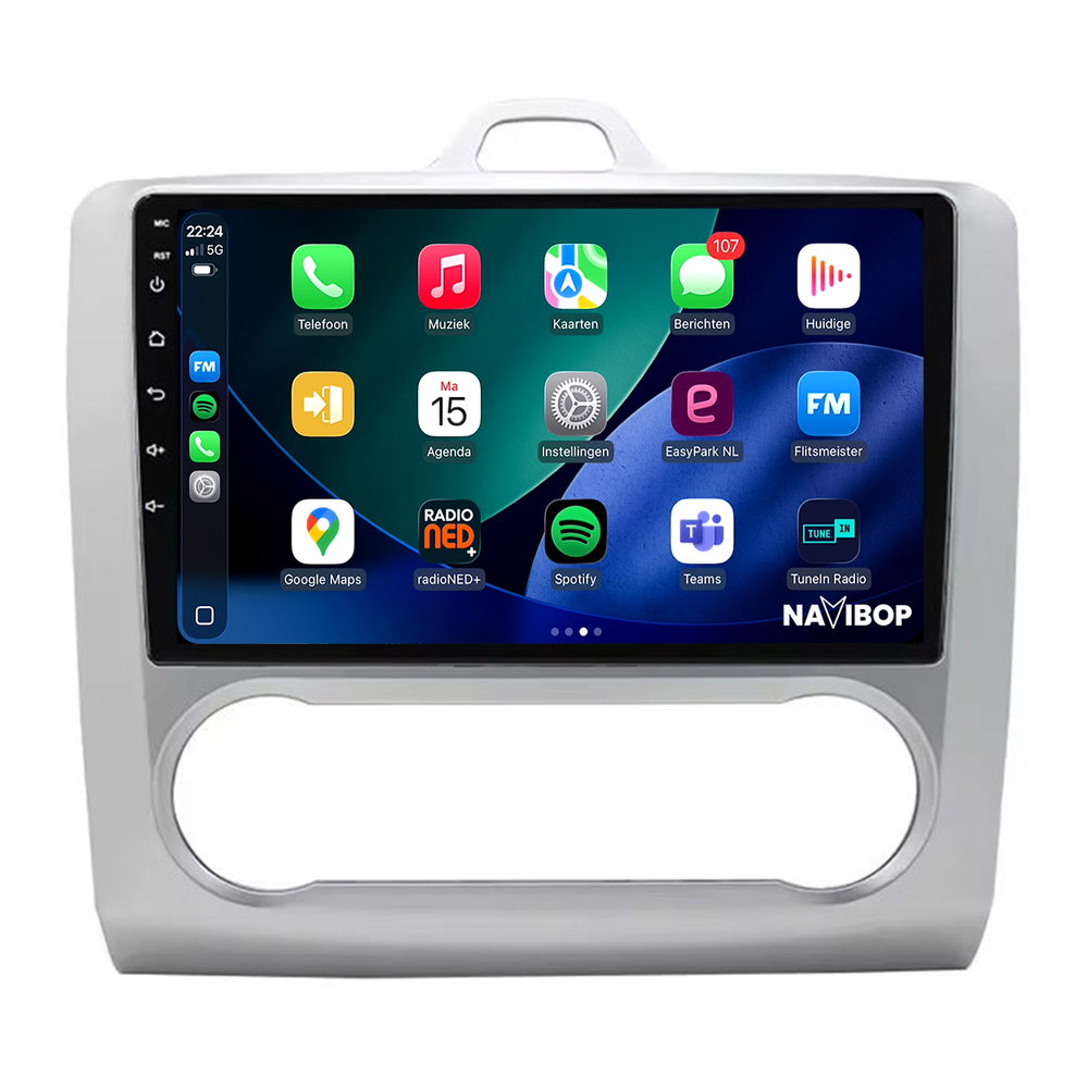 Ford Focus | Autoradio | 2004 t/m 2011 | Android 14 | Apple CarPlay & Android Auto