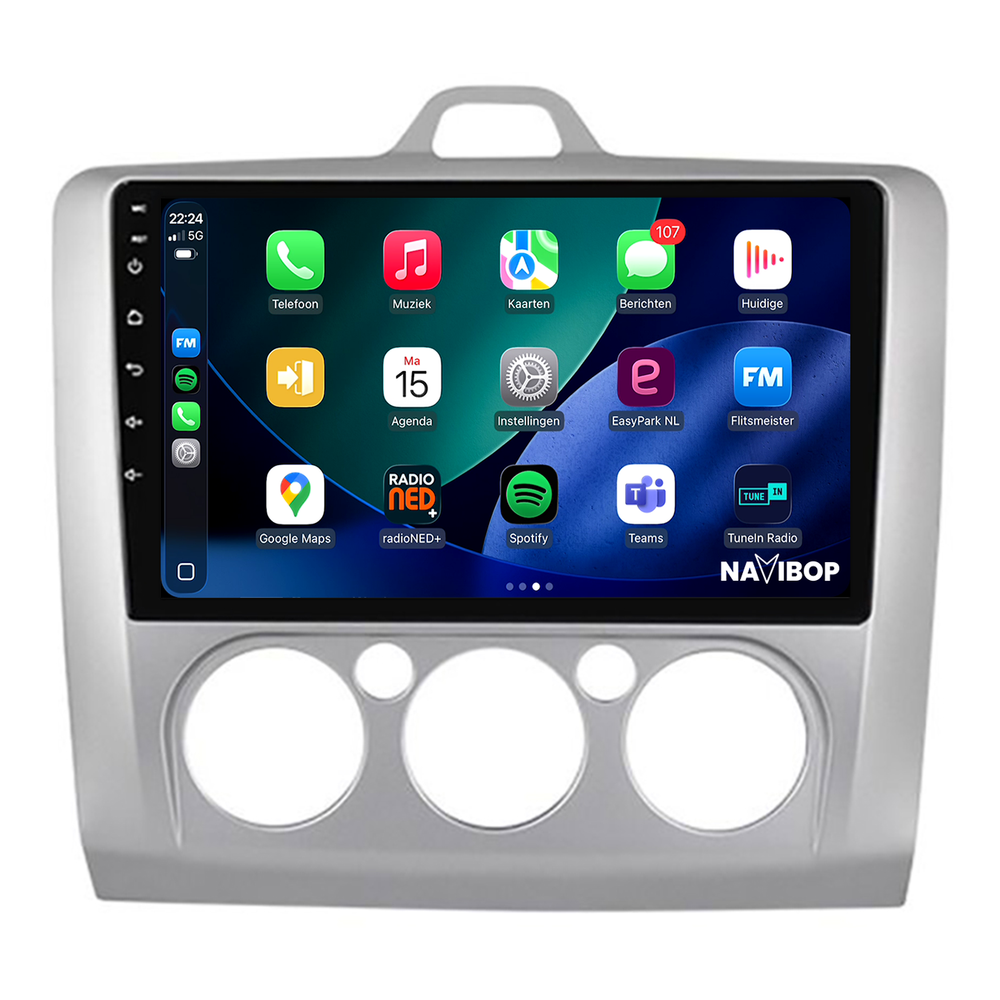 Ford Focus | Autoradio | 2004 t/m 2011 | Android 15 | Apple CarPlay & Android Auto