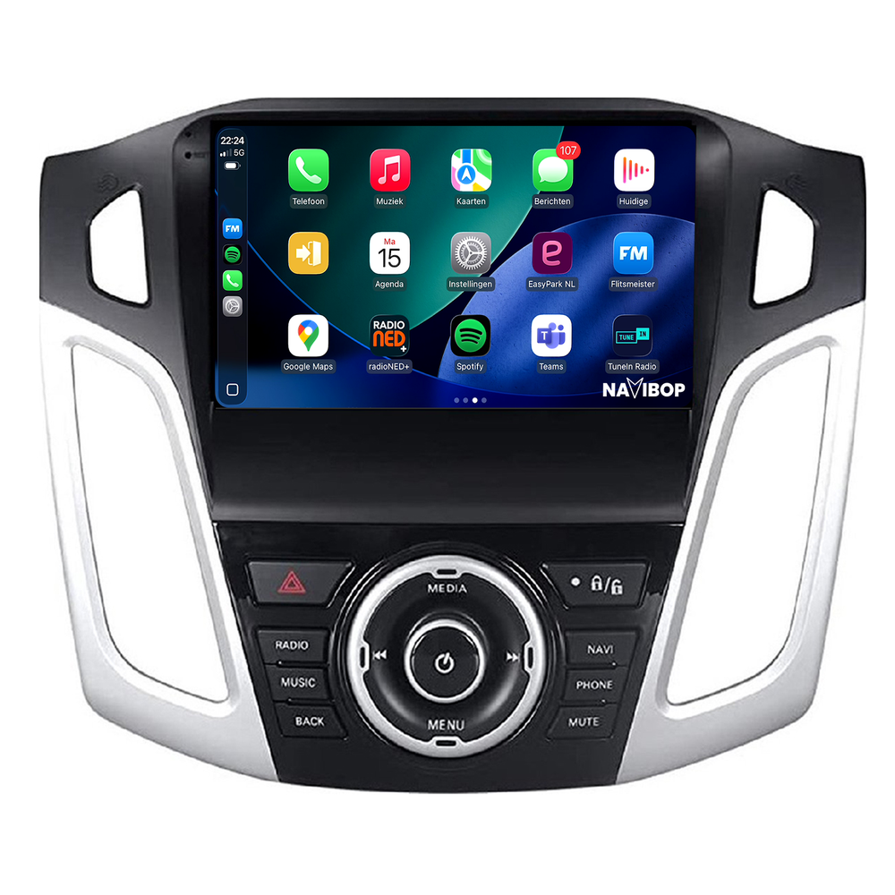 Ford Focus | Autoradio | 2011 t/m 2019 | Android 14 | Apple CarPlay & Android Auto
