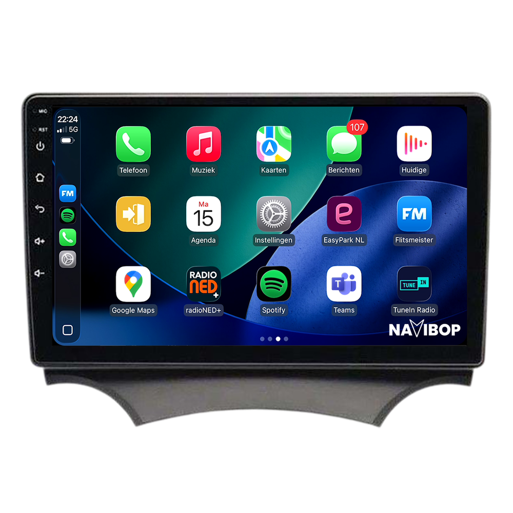 Ford Ka | Autoradio | 2008 t/m 2014 | Android 15 | Apple CarPlay & Android Auto