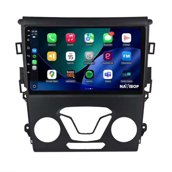 Ford Mondeo | Autoradio | 2007 t/m 2016 | Android 15 | Apple CarPlay & Android Auto