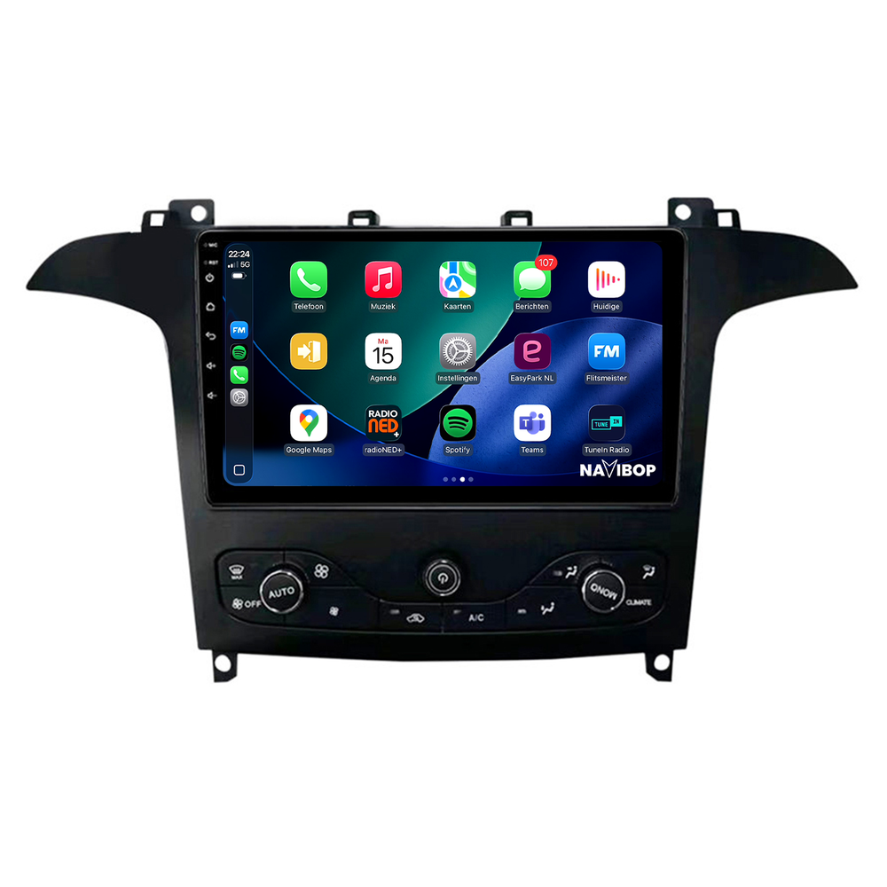 Ford S-max | Autoradio | 2009 t/m 2015 | Android 15 | Apple CarPlay & Android Auto