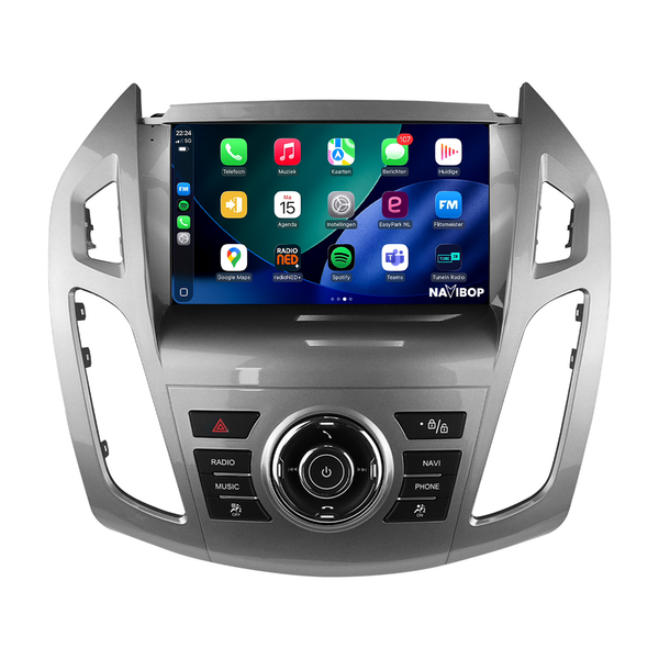 Ford Transit Custom | Autoradio | 2013 t/m 2018 | Android 15 | Apple CarPlay & Android Auto