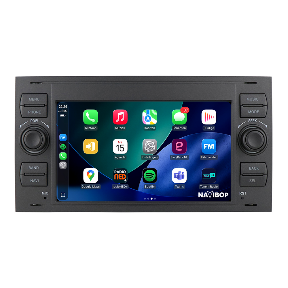 Ford Kuga| Autoradio | 2008 t/m 2011 | Android 15 | Apple CarPlay & Android Auto