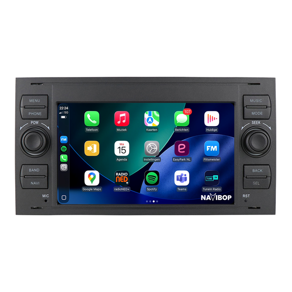 Ford C-Max | Autoradio | 2003 t/m 2010 | Android 15 | Apple CarPlay & Android Auto