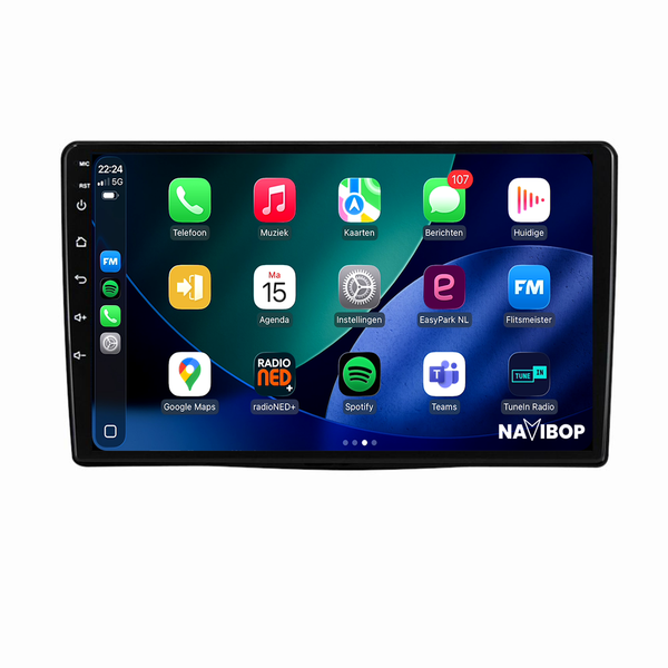 Fiat 500L | Autoradio | 2012 t/m 2017 | Android 14 | Apple CarPlay & Android Auto