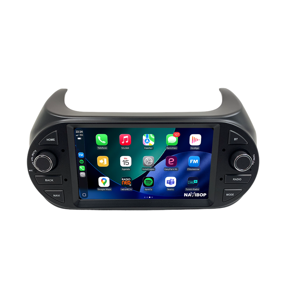 Peugeot Bipper | Autoradio | 2008 t/m 2017 | Android 15 | Apple CarPlay & Android Auto