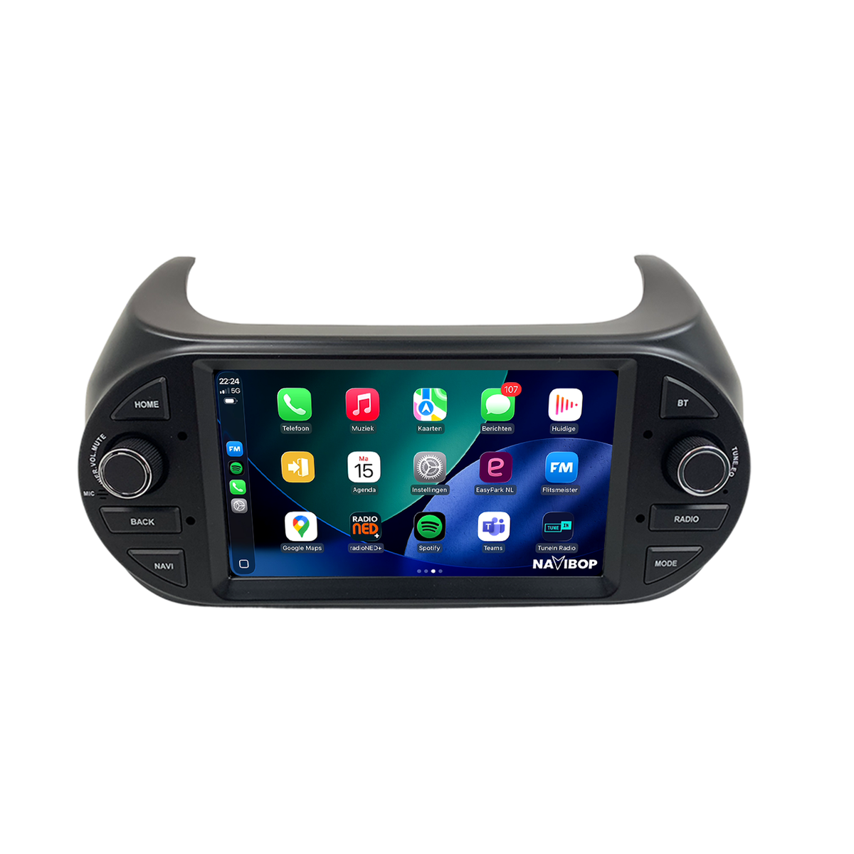 Citroen Nemo | Autoradio | 2008 t/m 2017 | Android 15 | Apple CarPlay