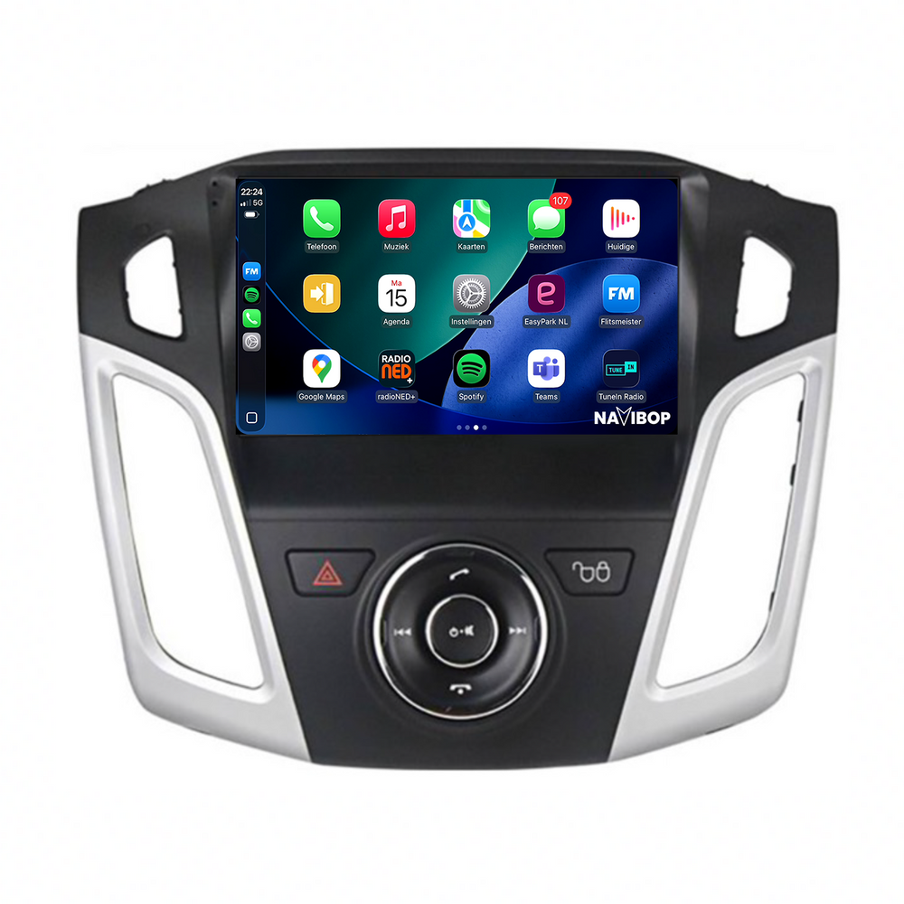 Ford Focus | Autoradio | 2012 t/m 2017 | Android 15 | Apple CarPlay & Android Auto
