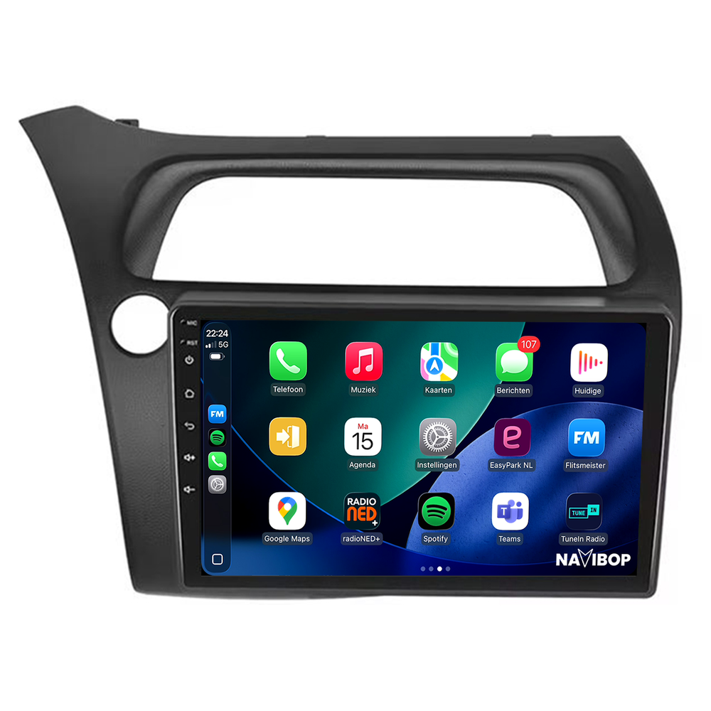 Honda Civic | Autoradio | 2004 t/m 2011 | Android 15 | Apple CarPlay & Android Auto
