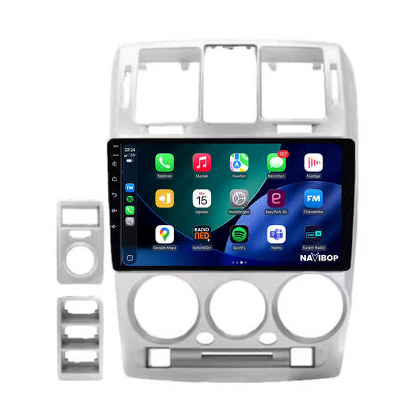 Hyundai Getz | Autoradio | 2002 t/m 2011 | Android 15 | Apple CarPlay & Android Auto