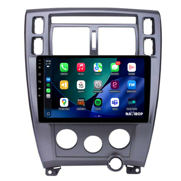 Hyundai Tucson | Autoradio | 2004 t/m 2009 | Android 14 | Apple CarPlay & Android Auto