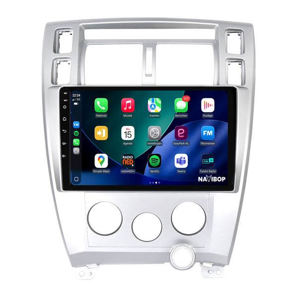 Hyundai Tucson | Autoradio | 2006 t/m 2013 | Android 15 | Apple CarPlay & Android Auto