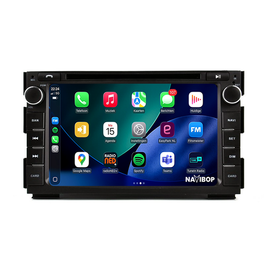 KIA Ceed | Autoradio | 2006 t/m 2012 | Android 15 | Apple CarPlay & Android Auto