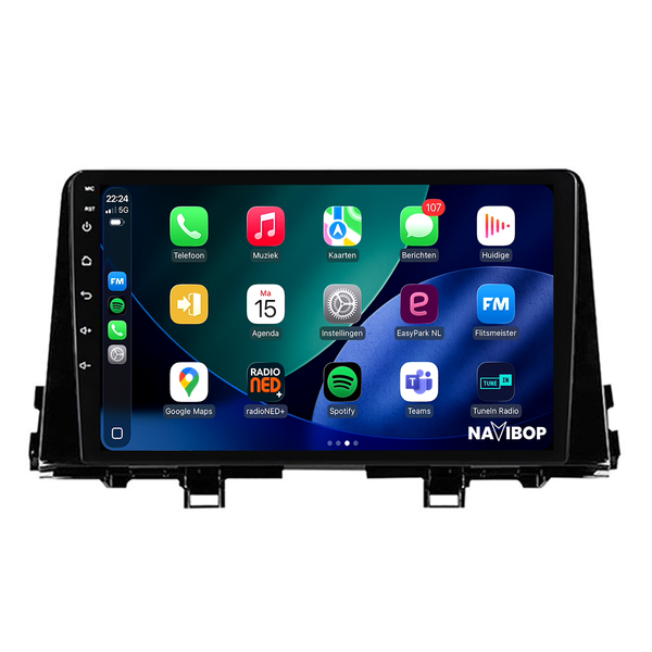 Kia Picanto | Autoradio |2016 t/m 2022 | Android 15 | Apple CarPlay & Android Auto