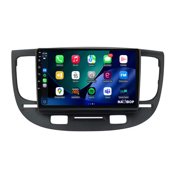 Kia Rio | Autoradio |2005 t/m 2011 | Android 15 | Apple CarPlay & Android Auto