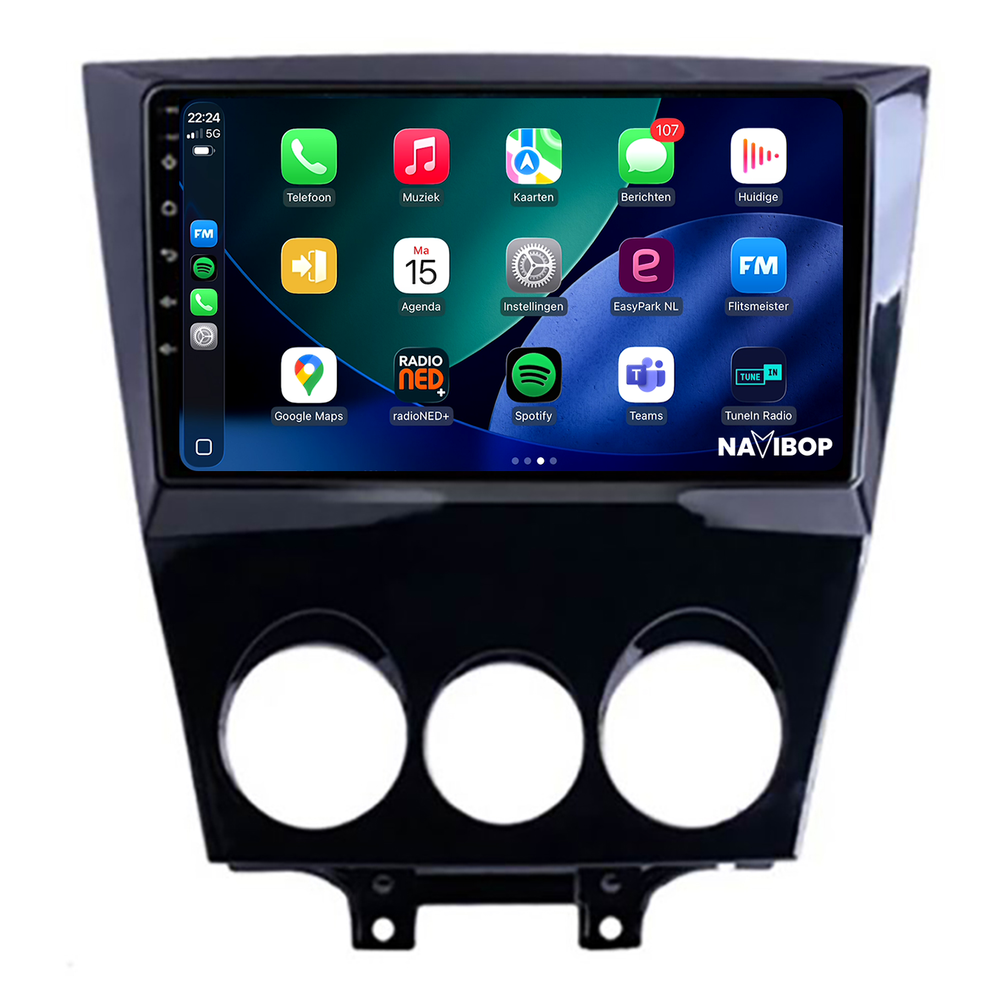 Mazda RX-8 | Autoradio | 2003 t/m 2008 | Android 14 | Apple CarPlay & Android Auto