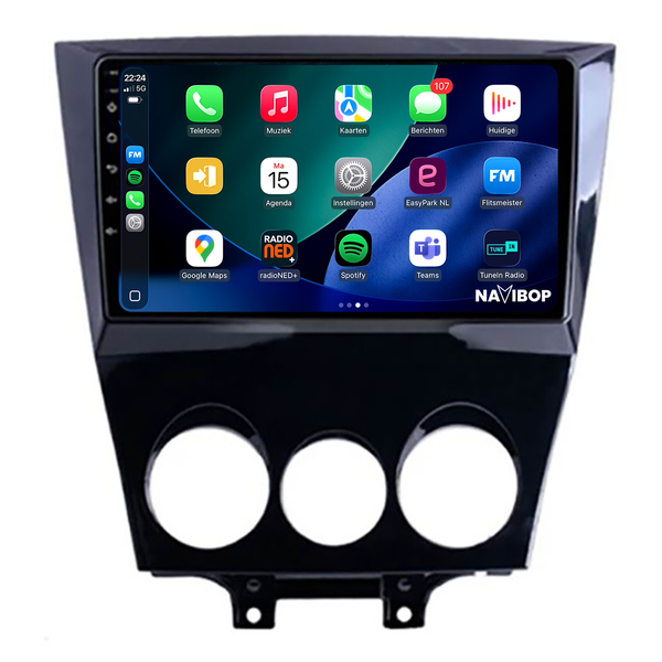 Mazda RX-8 | Autoradio | 2003 t/m 2008 | Android 14 | Apple CarPlay & Android Auto