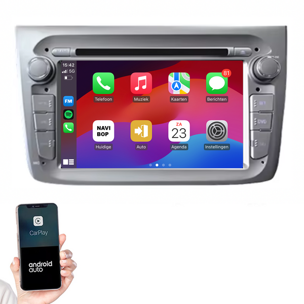 Alfa Romeo 147 | Autoradio | 2000 t/m 2010 | Android 14 | Apple CarPlay & Android Auto