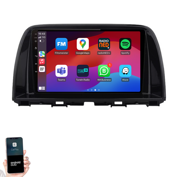 Mazda CX-5 | Autoradio | 2012 t/m 2015 | Android 14 | Apple CarPlay & Android Auto