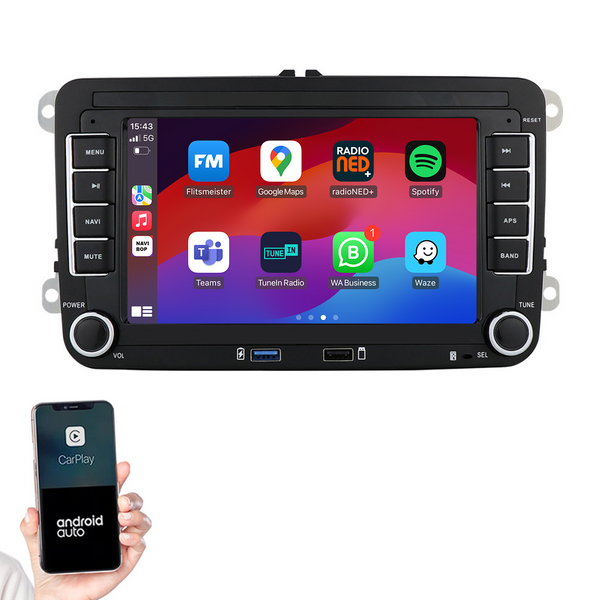 Volkswagen Sharan | Autoradio | 2010 t/m 2020 | Android 14 | Apple CarPlay & Android Auto