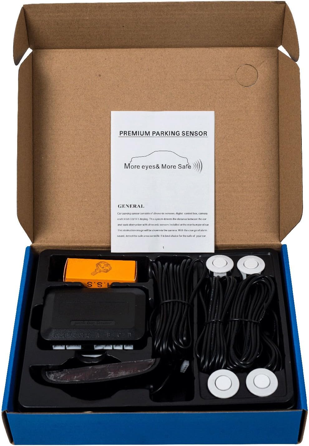 Auto achteruit rijcamera kit 4x afstand sensoren Auto achteruit rijcamera kit 4x afstand sensoren