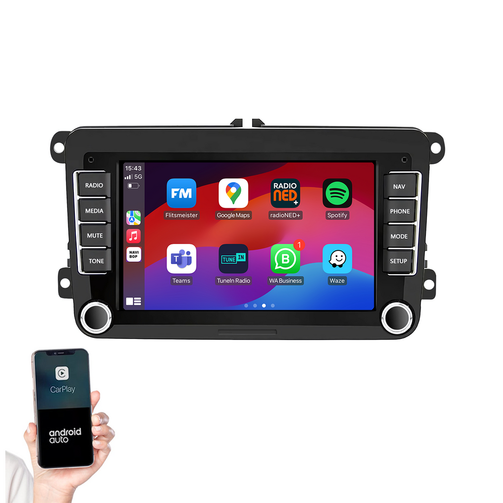 Volkswagen Sharan | Autoradio | 2010 t/m 2020 | Android 14 | Apple CarPlay & Android Auto