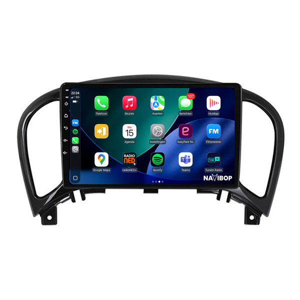 Nissan Juke | Autoradio | 2010 t/m 2019 | Android 14 | Apple CarPlay & Android Auto