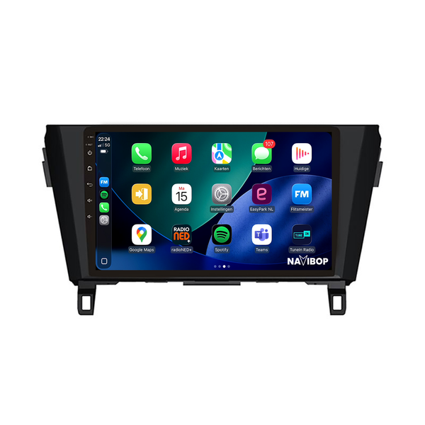 Nissan Qashqai | Autoradio | 2013 t/m 2021 | Android 15 | Apple CarPlay & Android Auto