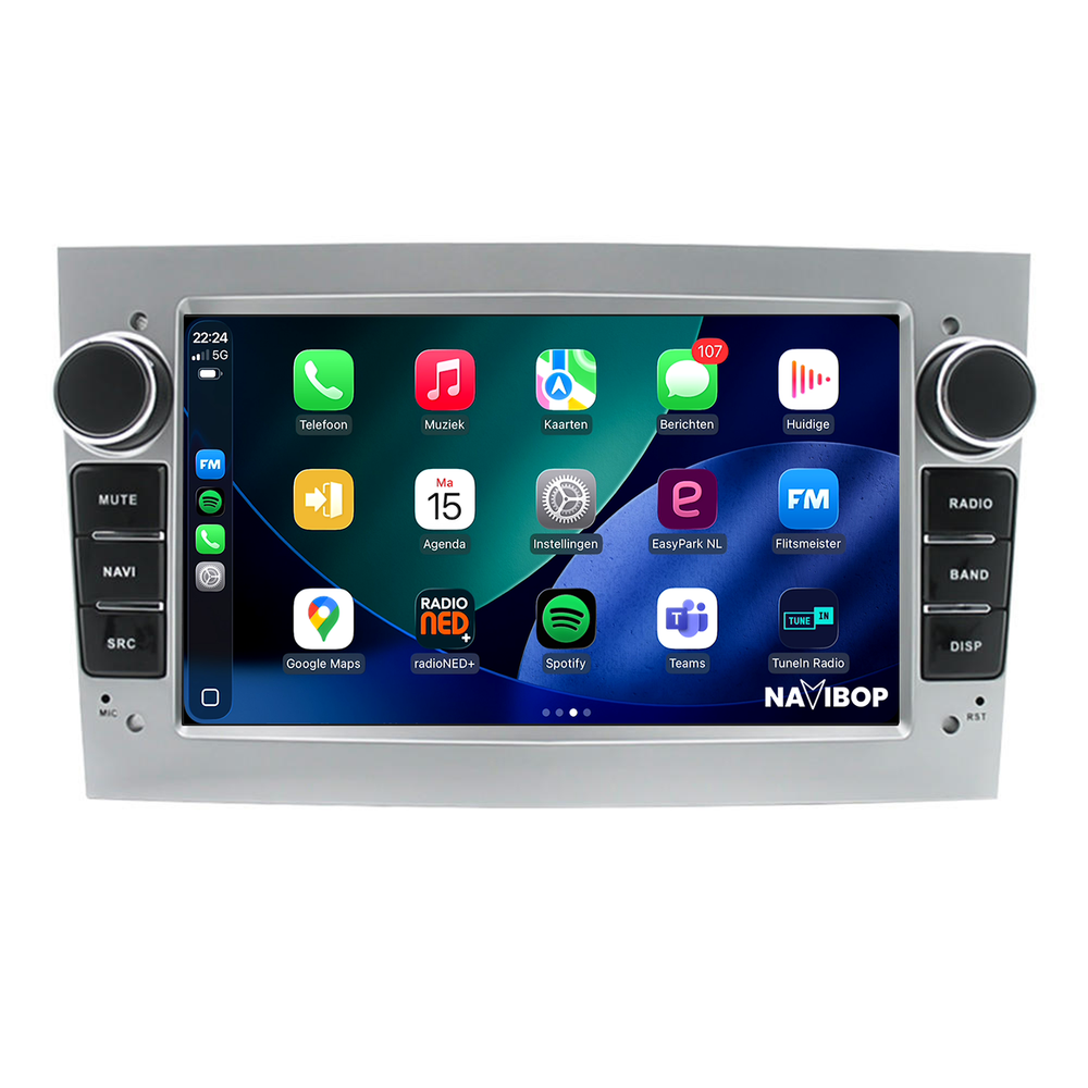 Opel Corsa D | Autoradio | 2005 t/m 2014 | Android 14 | Apple CarPlay & Android Auto