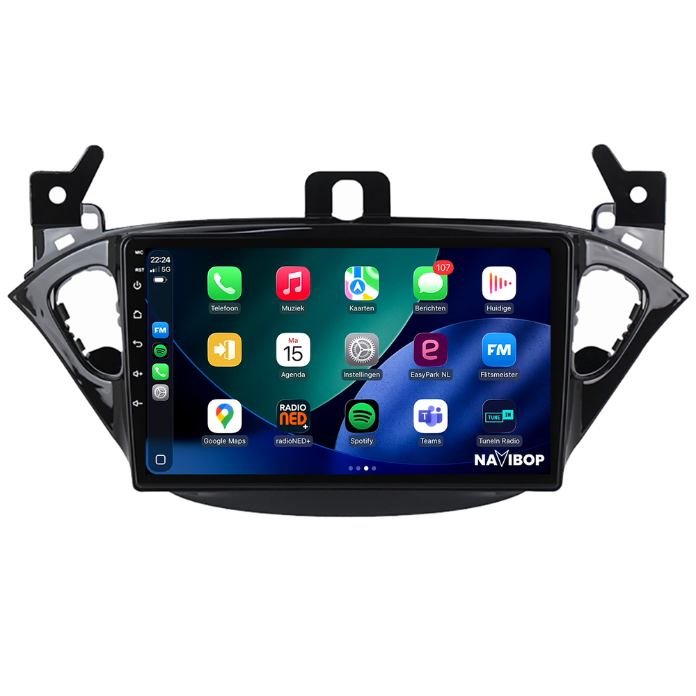 Opel Corsa E | Autoradio | 2013 t/m 2019 | Android 14 | Apple CarPlay & Android Auto
