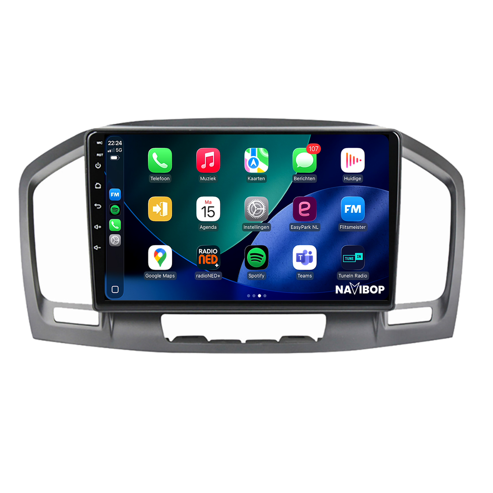 Opel Insignia | Autoradio | 2009 t/m 2013 | Android 15 | Apple CarPlay & Android Auto