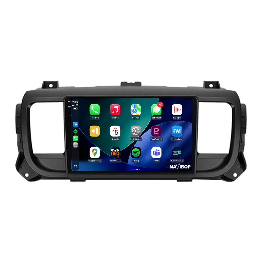 Toyota Proace | Autoradio | 2016 t/m 2021 | Android 15 | Apple CarPlay & Android Auto