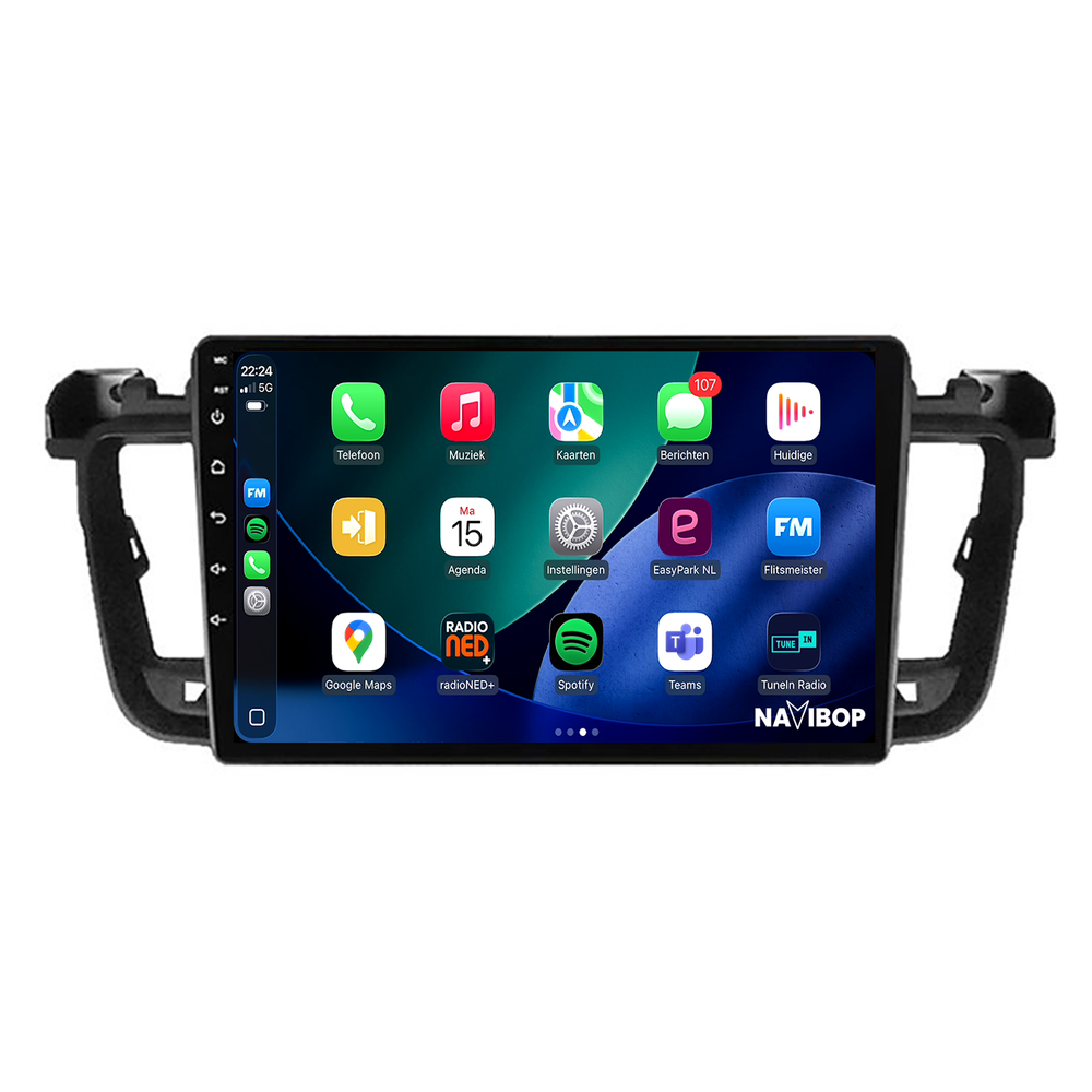 Peugeot 508 | Autoradio | 2011 t/m 2017 | Android 15 | Apple CarPlay & Android Auto