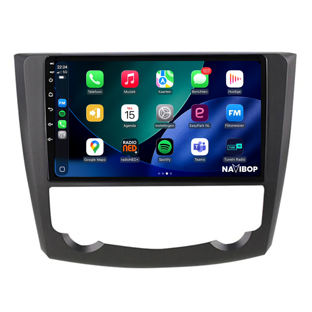 Renault Kadjar | Autoradio | 2015 t/m 2019 | Android 15 | Apple CarPlay & Android Auto
