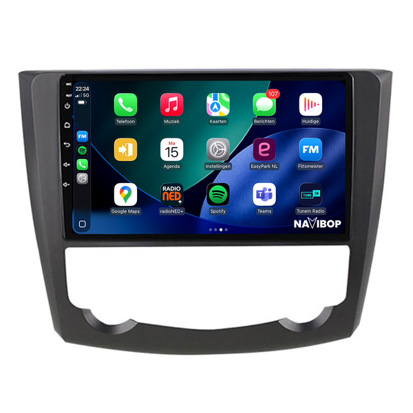 Renault Kadjar | Autoradio | 2015 t/m 2019 | Android 15 | Apple CarPlay & Android Auto