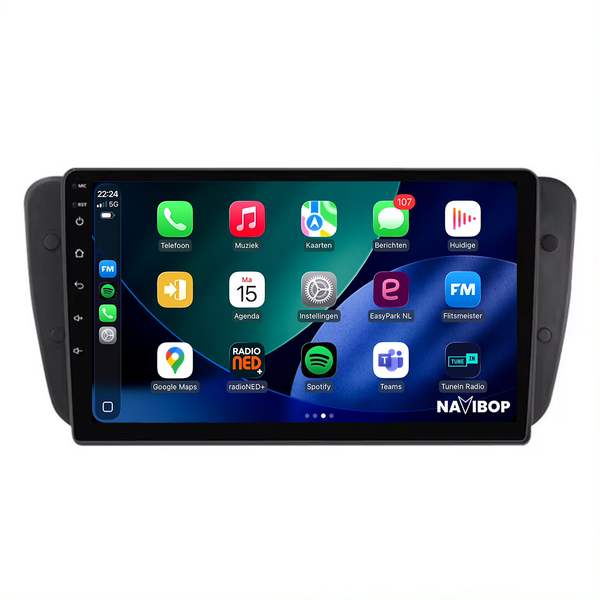Seat Ibiza | Autoradio | 2009 t/m 2013 | Android 14 | Apple CarPlay & Android Auto