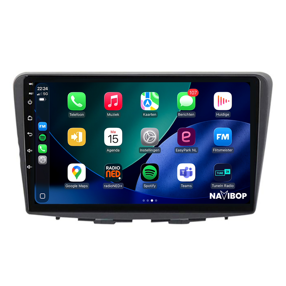 Suzuki Baleno | Autoradio | 2015 t/m 2018 | Android 15 | Apple CarPlay & Android Auto