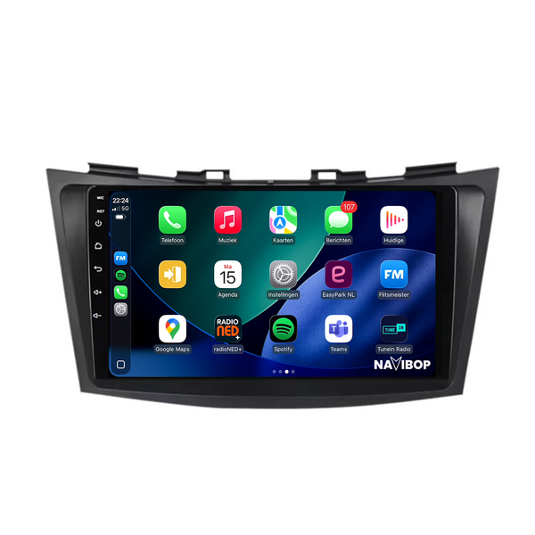 Suzuki Swift | Autoradio | 2011 t/m 2015 | Android 15 | Apple CarPlay & Android Auto