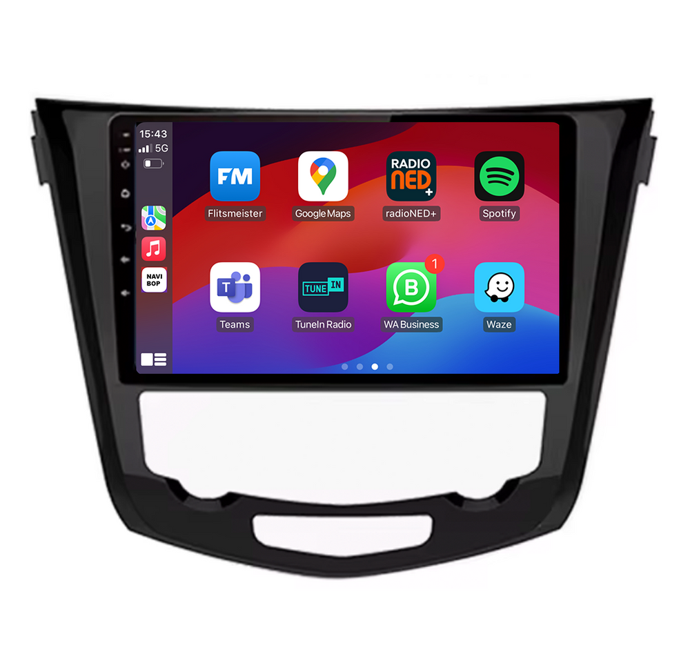 Nissan X-Trail | Autoradio | 2013 t/m 2017 | Android 14 | Apple CarPlay & Android Auto