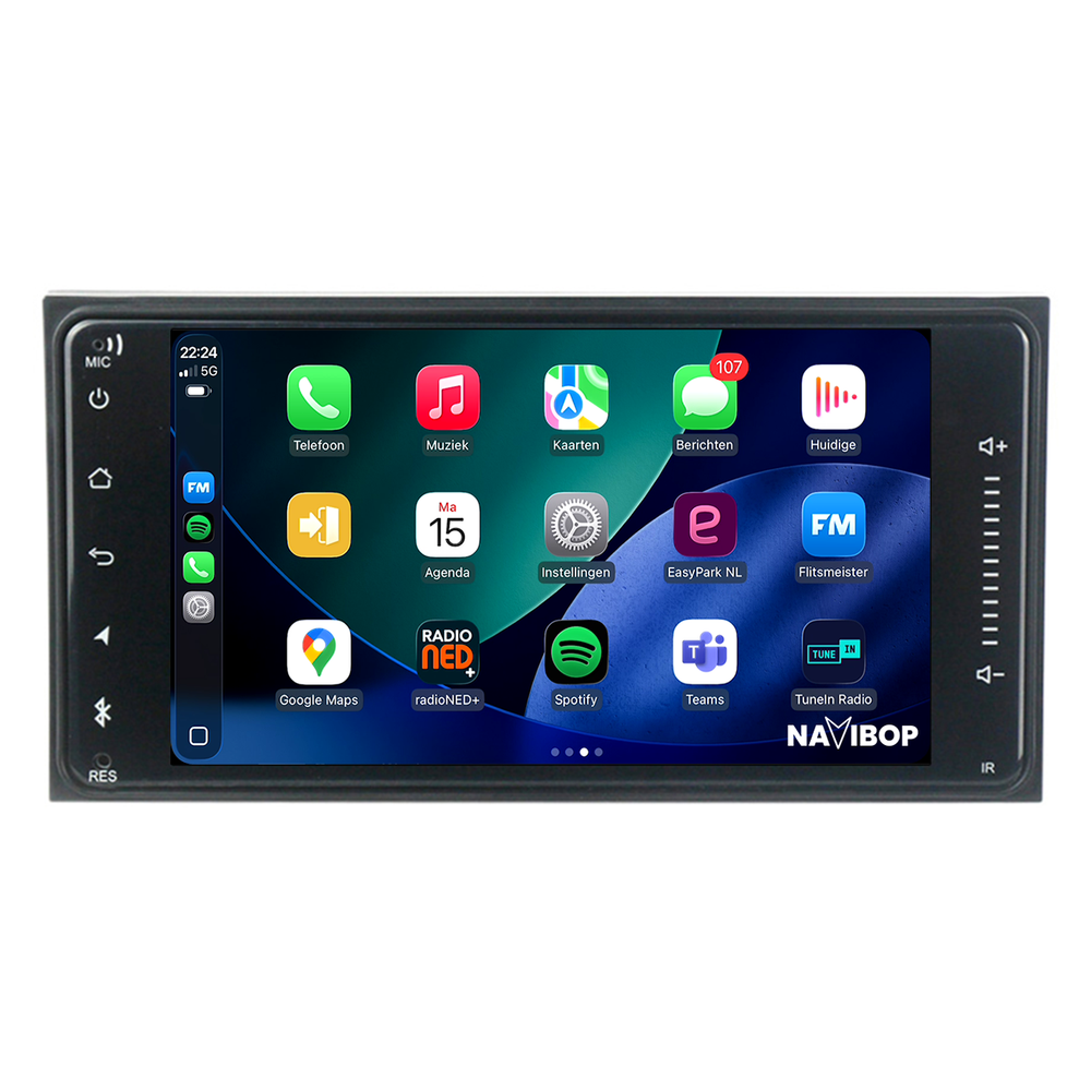 Toyota Corolla | Autoradio | 1999 t/m 2013 | Android 15 | Apple CarPlay & Android Auto