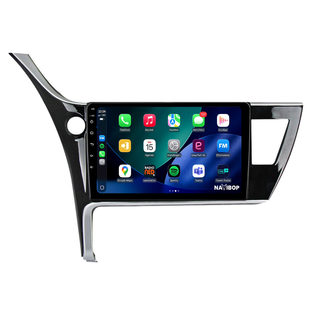 Toyota Auris | Autoradio | 2013 t/m 2016 | Android 15 | Apple CarPlay & Android Auto